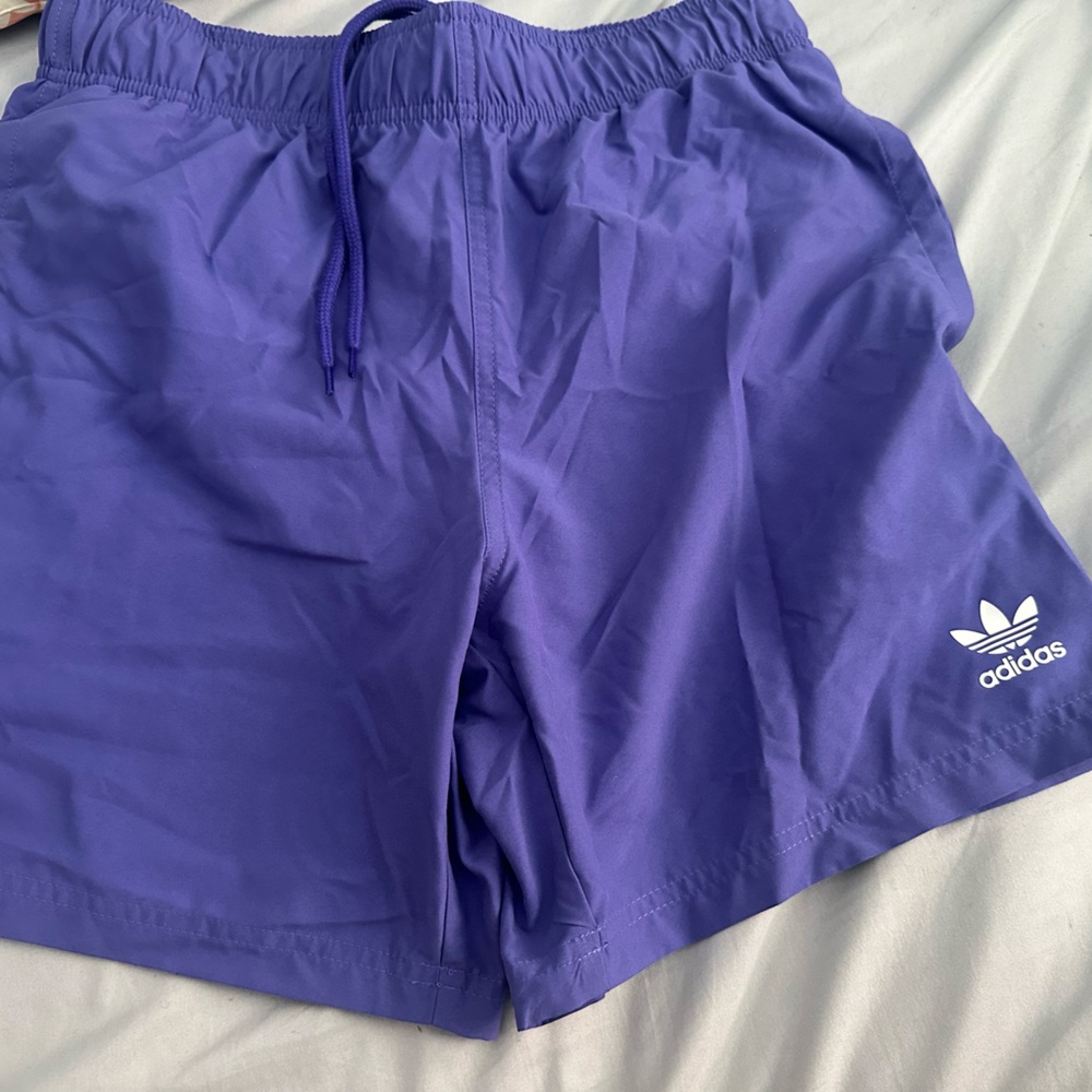 adidas Purple Swim Trunks